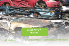 Casse voiture à Pertuis Epaviste Gratuit : JPM RECYCLAGE